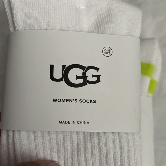 UGG Clare Three Stripe Crew Sock - Picture 4 of 4